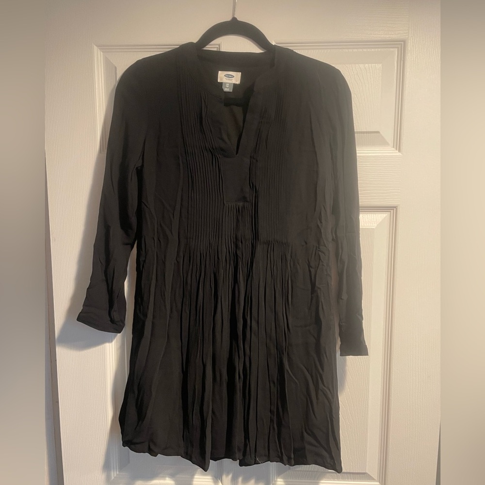 Old Navy Black Long Sleeve Dress